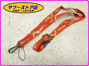 ☆新品未使用アクセサリー☆ 純正(886800) ネックストラップ レッド モトグッチ MotoGuzzi 13-93.22