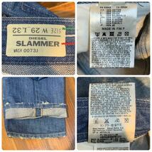 K173TC メンズ パンツ DIESEL ディーゼル デニム ジーンズ ダメージ 加工 SLAMMER / W29 全国一律送料520円_画像2