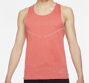 新品 定価10450円 XLサイズ ナイキ NIKE ドライフィット ランディビジョン メンズ ランニング タンクトップ オレンジ