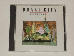 ロバート・クラフト/クエイク・シティー/CDアルバム ROBERT KRAFT QUAKE CITY