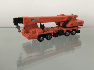 送料無料　古い　ロングトミカ　タダノ　ハイドロクレーン車　ミニカー　日本製　TOMICA TADANO HYDRO CRANE JAPAN 多田野