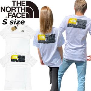 ノースフェイス Tシャツ 半袖 グラフィック バックロゴ NF0A7R3B ホワイト Sサイズ THE NORTH FACE S/S NSE GRAPHIC TEE 新品