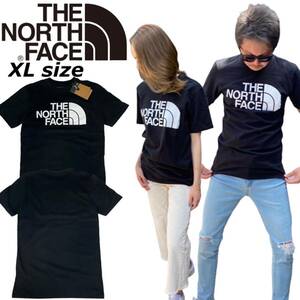ザ ノースフェイス Tシャツ 半袖 NF0A4M4P ハーフドーム ブラック XLサイズ ロゴ THE NORTH FACE S/S HALF DOME TEE 新品
