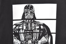 【送料無料】スターウォーズ ダースベイダー コットン 半袖 クルーネック Tシャツ メンズL 映画 STAR WARS アメカジ 古着 BB0345_画像4