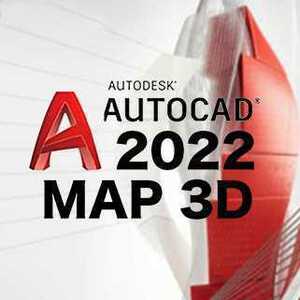 D06 ★Autodesk Autocad 2022 MAP 3D DL版★