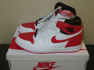 新品未使用 28.5㎝ us10.5 snkrs購入 nike air jordan 1 retoro high og heritage university red black ヘリテージ ユニバーシティレッド