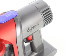 【動作OK】dyson DC34 ダイソン サイクロン式ハンディークリーナー 掃除 コードレス掃除機 サイクロンタイプ ブランド レッド 003JDIA42_画像3