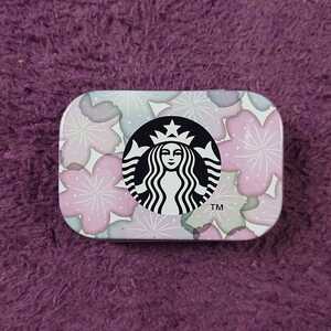 スタバ　STARBUCKS COFFEE　スターバックス　限定　アフターコーヒーミント　パープル　さくら 空缶 Ⅳ