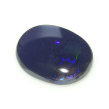 【特価品】天然ブラックオパール ルース 約0.94ct オーストラリア産 ライトニングリッジ産 品番:2004234_画像1