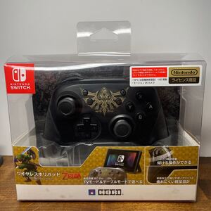 ワイヤレスホリパッド ワイヤレスコントローラー Nintendo Switch ライセンス商品 ゼルダ