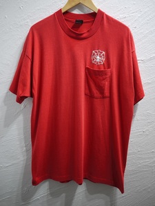 90s FRUITOFTHELOOM フルーツオブザルーム ポケットTシャツ カットソー ヴィンテージ Pocket T-shirt 5305