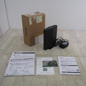 5058PA【ほぼ未使用】バッファロー WiFi ルーター 無線LAN 最新規格 Wi-Fi 6 11ax / 11ac AX1500 1201+300Mbps 日本メーカー