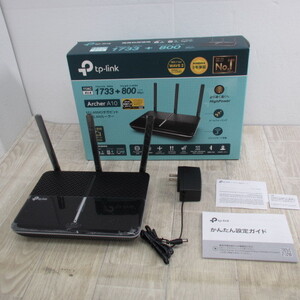 5154PS【未使用】TP-Link Wi-Fi 無線LAN ルーター 11ac AC2600 1733 + 800 Mbps MU-MIMO IPv6 デュアルバンド ギガビット Archer A10