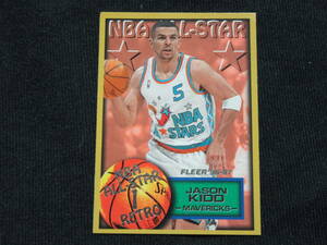 JASON KIDD　ジェイソン・キッド　FLEER'96-97　NBA ALL-STAR RETRO 激レア　オールスターカード 