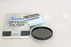 送料無料がお得です。現状。Kenko ケンコー　72mm PLフィルター 管理2