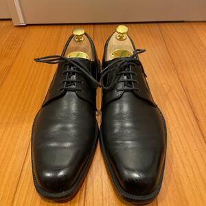 リーガル 革靴 ストレートチップ　黒 プレーントゥ ビジネスシューズ