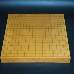 【金富士】時代物 日本産本榧柾目一寸三分卓上碁盤　本榧保証　！！買得！！
