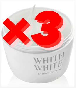 Набор из 3 бревно -белых очищающих Sherbet 90G Toro New Sensation