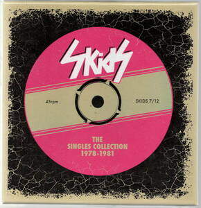 SKIDS　スキッズ／THE SINGLES COLLECTION 1978-1981２枚組ボックス・廃盤