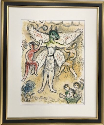【特価】 ≪ マルク・シャガール ≫ リトグラフ【 石版画 】 EUPITHES 1987年 DIE ODYSSEE