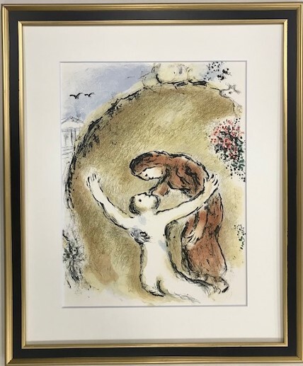 【特価】 ≪ マルク・シャガール ≫ リトグラフ【 石版画 】 L'AME D'ELPENOR 1987年 DIE ODYSSEE