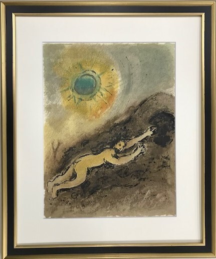【特価】 ≪ マルク・シャガール ≫ リトグラフ【 石版画 】 SISYPHE 1987年 DIE ODYSSEE