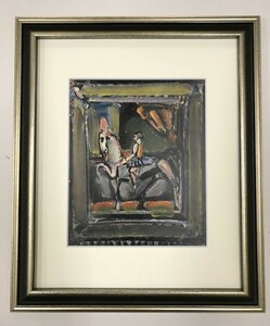 【特価】　≪　　ジョルジュ・ルオー　　≫　　エリオグラビュール　　L'　ECUYERE　　1962年　　GEORGES ROUAULT