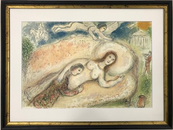 【特価】 ≪ マルク・シャガール ≫ リトグラフ【 石版画 】 CIRCE 1987年 DIE ODYSSEE