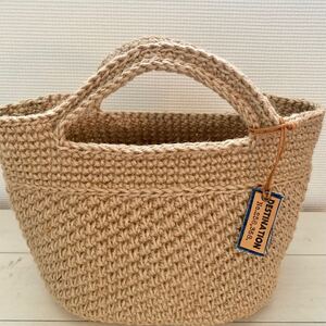 麻ひもバッグ ハンドメイド