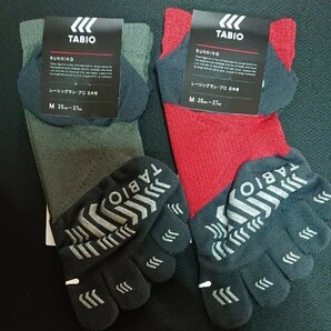 Tabio レーシングランプロ 五本指ソックス 二点セット