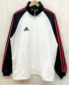 Adidas adidas * быстро дебиционированная полоса * Truck Top Juper Jersey * M Size Navy Red Япония сделана в Японии