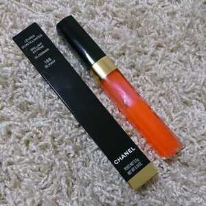[USED* storage goods ]CHANEL Chanel lip gloss re-vuru sun tiyanto Sunny No.188 in box!