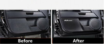 トヨタ　FJクルーザー　GSJ15W型　 2010-2018 ドアトリムカバー ドアパネルドアプロテクターキズ防止カバー 貼り付け_画像2