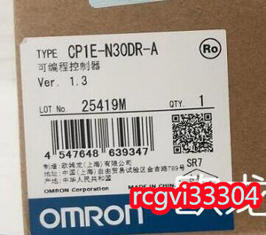 新品 OMRON プログラマブルコントローラ CP1E-N30DR-A 　保証6ヶ月