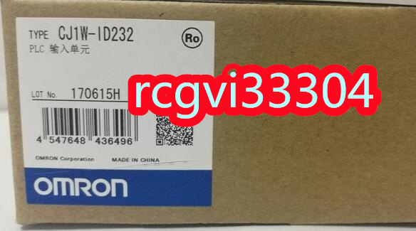 ☆新品 OMRON オムロン DC入力ユニット CJ1W-ID232【6ヶ月保証付き