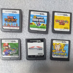 DSソフト マリオ関連のゲーム六本セット
