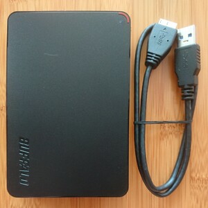BUFFALO ポータブルHDD 4TB HD-PCFS4.0U3-GBA
