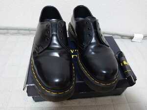 ドクターマーチン1461BEX 3ホールシューズ UK6 25.5cm 靴紐は純正品の新品セット(65cm)