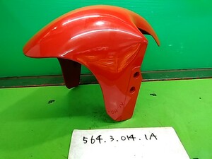 フロントフェンダー　赤　美品　56430141A　FRONT MUDGUARD　DUCATI　400SS　Jr　ドゥカティ　400SSジュニア　　JUNIOR　着払い　900SS