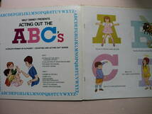 ＊【LP】WALT DISNEY presents ACTING OUT THE ABC’S（3945）（輸入盤）_画像7