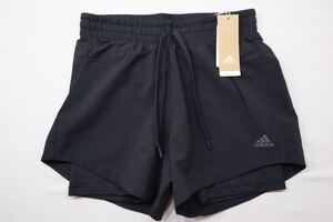 [ new goods ] Adidas lady's Cross shorts W2IN1WOVSHORT GLN43 FJ7203 sport wear : black adidas lady's S