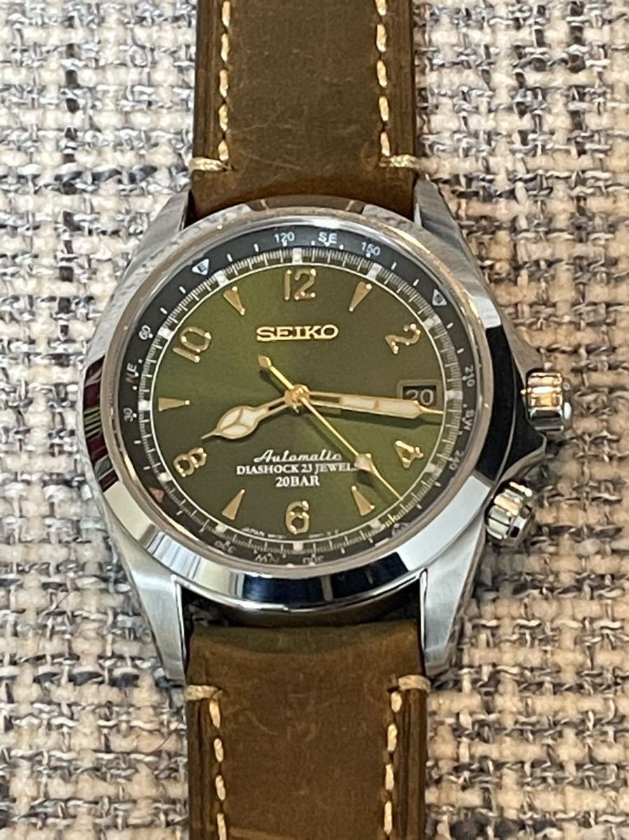 腕時計セイコーアルピニスト SEIKO SARB017