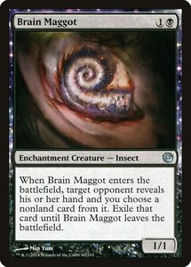 MTG ■黒/英語版■《脳蛆/Brain Maggot》 ニクスへの旅 JOU