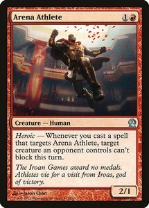 MTG ■赤/英語版■《闘技場の競技者/Arena Athlete》テーロス THS