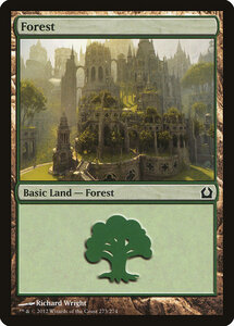 MTG ■土地/英語版■ 《森/Forest》ラヴニカへの回帰 RTR