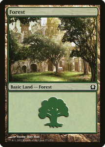 MTG ■土地/英語版■ 《森/Forest》ラヴニカへの回帰 RTR