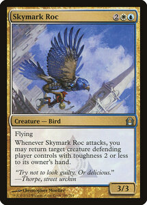 MTG ■金/英語版■ 《空印のロック/Skymark Roc》★FOIL★ ラヴニカへの回帰 RTR