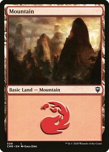 MTG ■土地/英語版■ 《山/Mountain》統率者レジェンズ統率者デッキ CMD