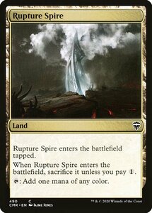 MTG ■土地/英語版■ 《断ち割る尖塔/Rupture Spire》統率者レジェンズ統率者デッキ CMD