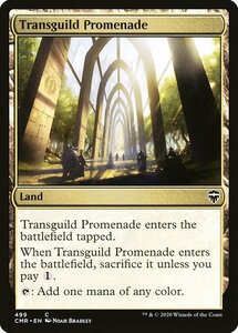 MTG ■土地/英語版■ 《ギルド渡りの遊歩道/Transguild Promenade》統率者レジェンズ統率者デッキ CMD